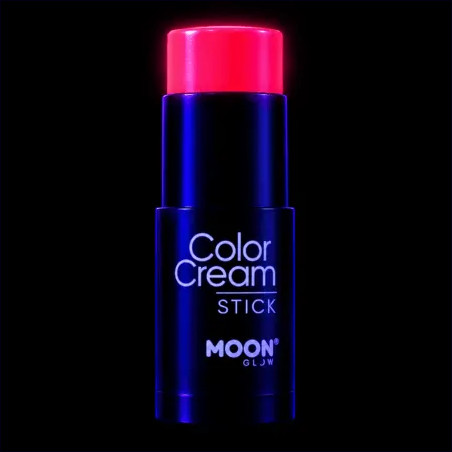 Stick de maquillage fluo UV ColorCream - 21 g - Rouge